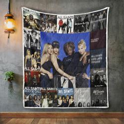 All Saints Album Covers Quilt Blanket and Home Decor