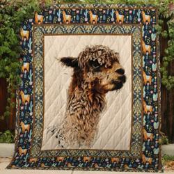 Alpaca Clh1611054Q Quilt Blanket and Home Decor