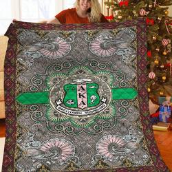 Alpha Kappa Alpha Jfj Quilt Ke and Home Decor