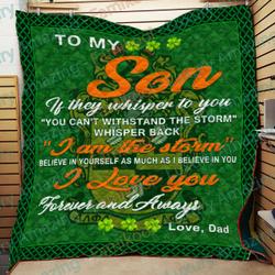 Alpha Phi Alpha Son - Dad Quilt and Home Decor