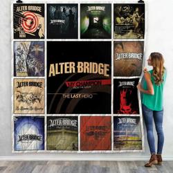 Alter Bridge Singles Quilt Blanket 02 and Home Decor