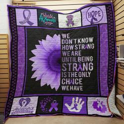 Alzheimers Jfj Quilt Br and Home Decor