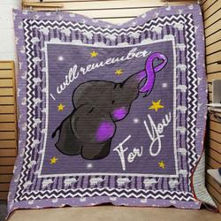 Alzheimers Jfj Quilt Zs and Home Decor