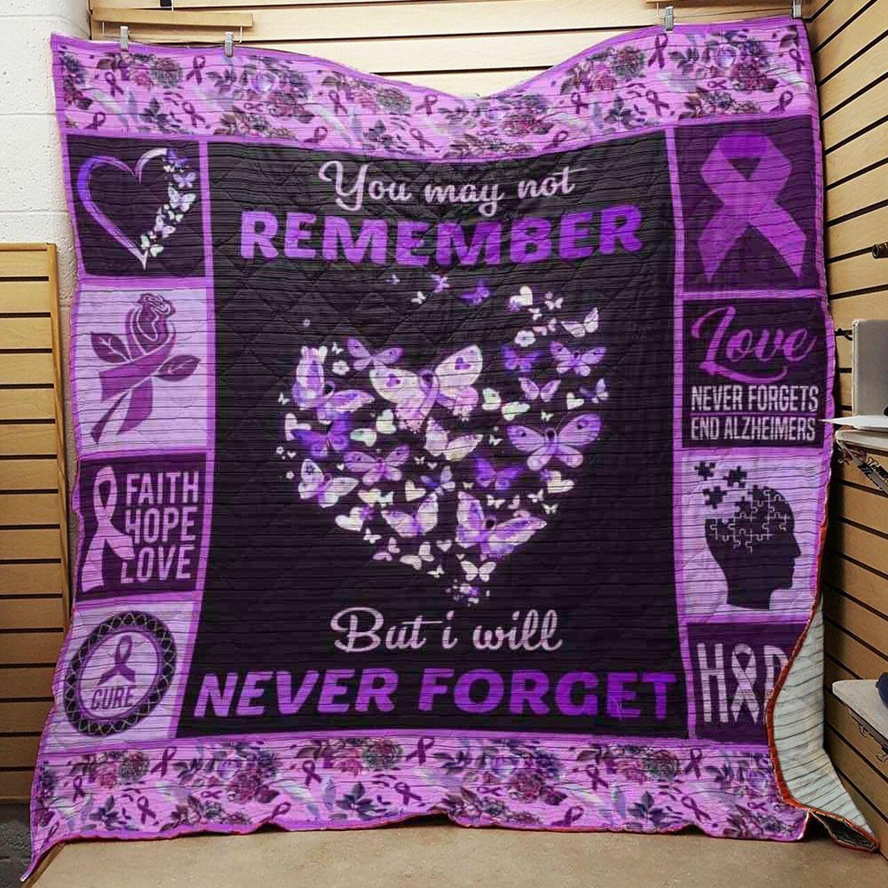 Alzheimers Quilt Blanket ABC07113443 and Home Decor