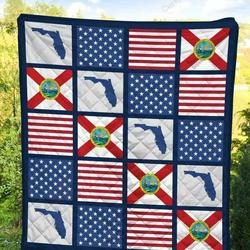 Amazing Florida KL2409022CL Quilt Blanket and Home Decor