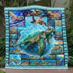 Amazing Turtles DHCDHC DT0910 Quilt Blanket and Home Decor