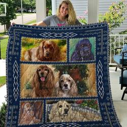 American Cocker Spaniel Quilt and Home Decor