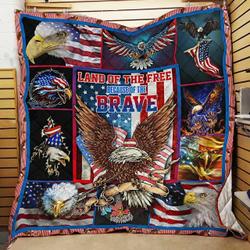 American Eagle Quilt Blanket ABC07113150 and Home Decor