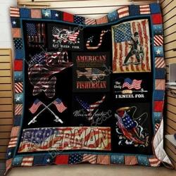 American Fisherman Hur Quilt qu and Home Decor
