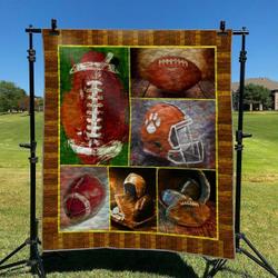 American Football DHCCNA0909 Quilt Blanket and Home Decor