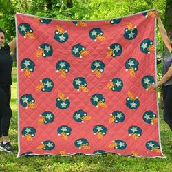 American Football Hur Quilt gm and Home Decor