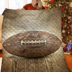 American Football Jfj Quilt Cr and Home Decor