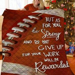 American Football Jfj Quilt Wc and Home Decor