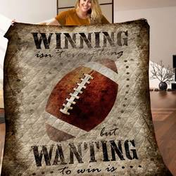 American Football Quilt Blanket C9B050330PT and Home Decor