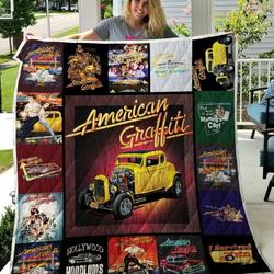 American Graffiti Quilt Blanket M100610  Quilt and Home Decor
