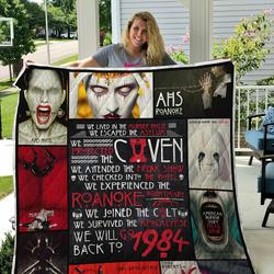 American Horror Story Quilt Blanket and Home Decor