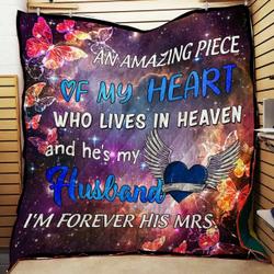 An Amazing Piece Of My Heart Cl22100032Mdq Quilt Blanket and Home Decor