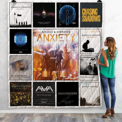 Angels & Airwaves Albums Quilt Blanket Ver13 and Home Decor