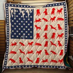 Animal Dogs Quilt Blanket and Home Decor