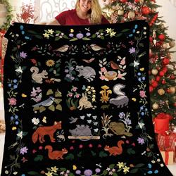 Animal Jfj Quilt Sk and Home Decor