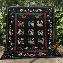 Animal Ver1 Blanket TH1507 Quilt and Home Decor