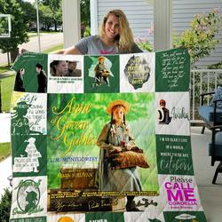Anne Of Green Gables Quilt Blanket For Fans Ver 17-3 and Home Decor