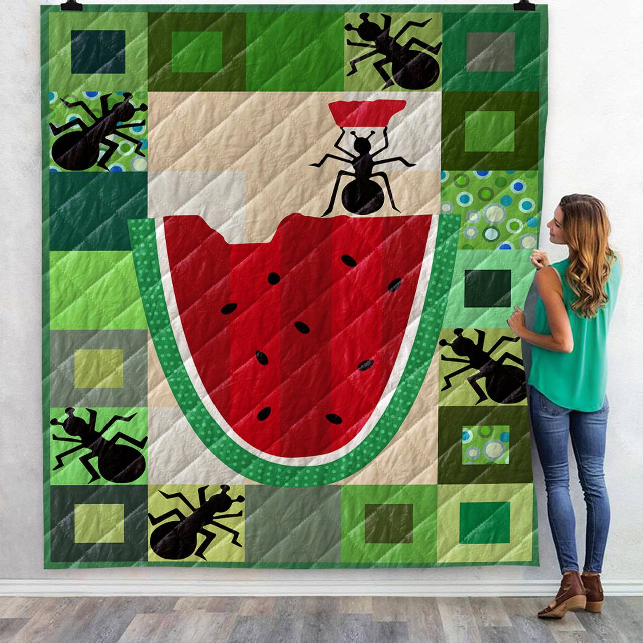 Ant HUR26472 3D Customized Quilt 2307 and Home Decor