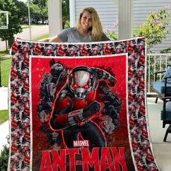 Ant Man Quilt Blanket 02 and Home Decor