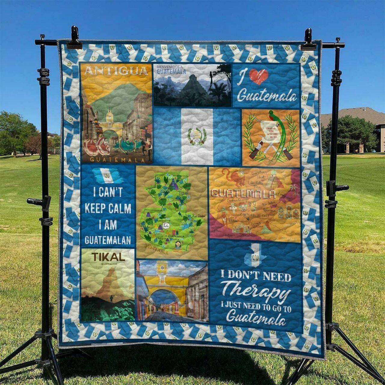 Antigua 01 DHCLD0909 Quilt Blanket and Home Decor