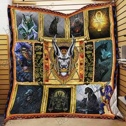 Anubis God Of Egypt Cl18100018Mdq Quilt Blanket and Home Decor