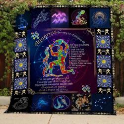 Aquarius Blanket Kc1807 Quilt and Home Decor