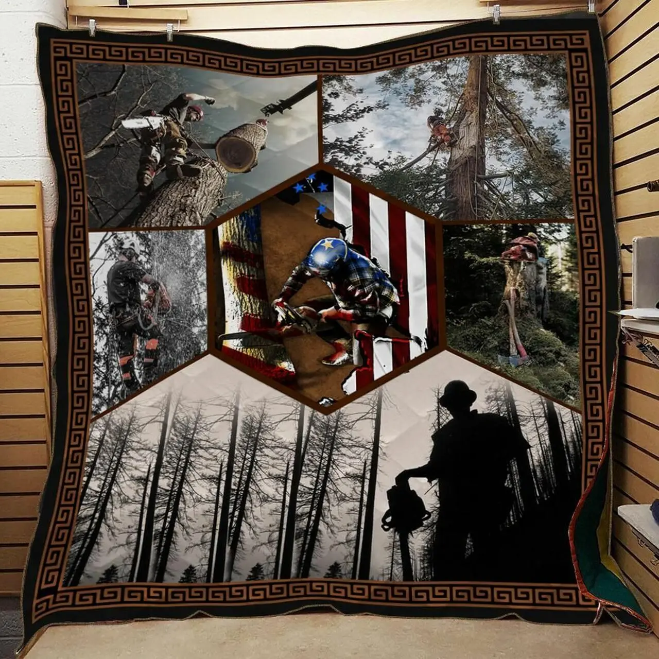 Arborist 3D Customized Quilt TUH86449 PLEN2407 and Home Decor