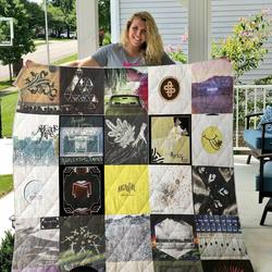 Arcade Fire Quilt Blanket and Home Decor