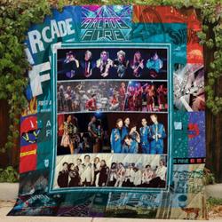 Arcade Fire Quilt V1 and Home Decor