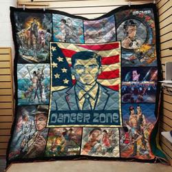 Archer Danger Zone Collage Blanket Th10072019 Quilt and Home Decor