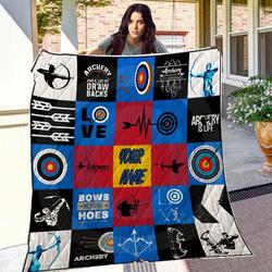 Archery Custom Name Quilt and Home Decor