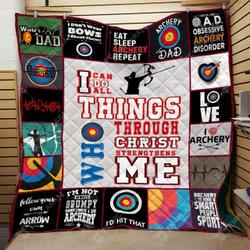 Archery Quilt Blj and Home Decor