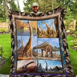 Argentinosaurus Dinosaur Quilt Lh and Home Decor