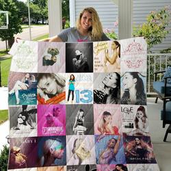 Ariana Grande Quilt Blanket For Fans Ver 25 and Home Decor
