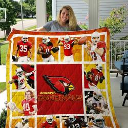 Arizona Cardinals Quilt Blanket and Home Decor