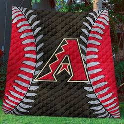 Arizona Diamondbacks B1709110 Quilt Blanket and Home Decor