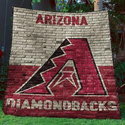Arizona Diamondbacks B1809337 Quilt Blanket and Home Decor