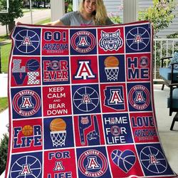 Arizona Wildcats B210611 Quilt Blanket and Home Decor