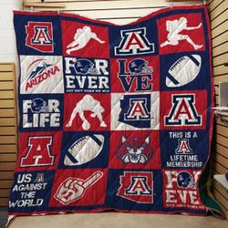 Arizona Wildcats Quilt Blanket and Home Decor