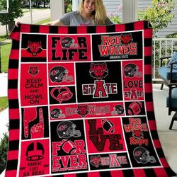 Arkansas State Red Wolves Quilt Blanket B070605  Quilt and Home Decor