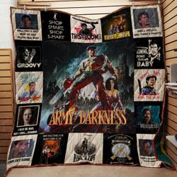 Army Of Darkness Quilt Blanket and Home Decor
