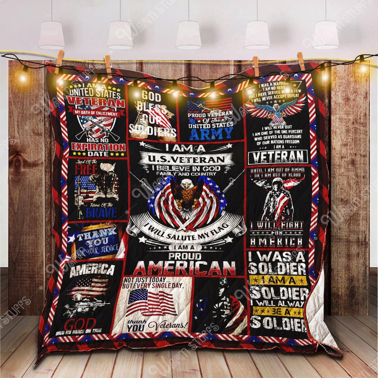 Army Veteran Quilt Bb and Home Decor