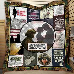 Army Wife Clh0511013Q Quilt Blanket and Home Decor