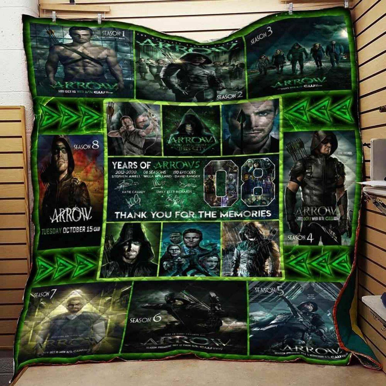 Arrow Tribute Blanket Th0907 Quilt and Home Decor