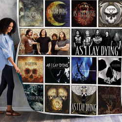 As I Lay Dying Albums Quilt Blanket Ver14 and Home Decor